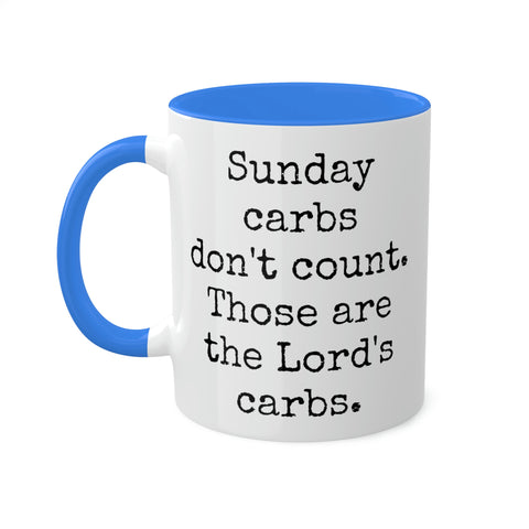 Sunday Carbs Mug