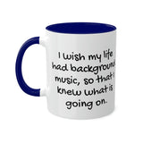 Background Music Mug