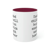 Unattended Children Mug