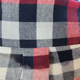 Red, White and Black Gypsy Soul Upcycled Flannel